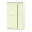 Pembroke Cream 3 Door Tall Triple Wardrobe