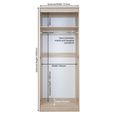 Pembroke White Gloss 2 Door Plain Wardrobe