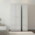 Pembroke White 3 Door Tall Triple Wardrobe