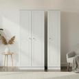 Pembroke White 3 Door Triple Wardrobe