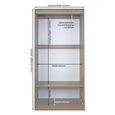Pembroke White 2 Door 2 Drawer Double Wardrobe - H 182cm