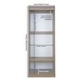 Knightsbridge Wardrobe - 2 Door - 2 Drawer - Tall - White Gloss