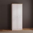 Vienna Wardrobe - 2 Door - Plain - Tall - Cashmere