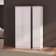 Vienna Wardrobe - 3 Door - Tall - Triple - Cashmere
