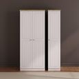 Vienna Wardrobe - 3 Door - Triple - Cashmere