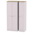Vienna Wardrobe - 3 Door - Tall - Triple - Cashmere