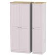 Vienna Wardrobe - 3 Door - Triple - Cashmere
