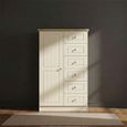 Vienna Wardrobe - 1 Door - Midi - Cream
