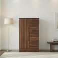 Sherwood Midi Wardrobe - 1 Door - Walnut