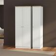 Vienna Wardrobe - 3 Door - Tall - Triple - Porcelain