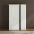 Vienna Wardrobe - 3 Door - Triple - Porcelain