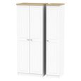 Vienna Wardrobe - 3 Door - Tall - Triple - Porcelain