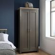 Highgate Wardrobe - 2 Door - Dark Grey Painted