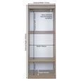 Warwick Wardrobe - 2 Door - 2 Drawer - Double - Cream and Oak