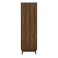 Herringford Mirror Wardrobe - 3 Door - Walnut