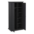 Paris Wardrobe - 2 Door - Grey