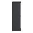 Paris Wardrobe - 3 Door - Grey