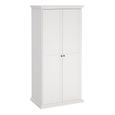 Paris Wardrobe - 2 Door - White