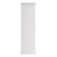 Paris Wardrobe - 3 Door - White