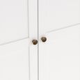 Paris Wardrobe - 3 Door - White