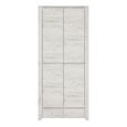 Angel Wardrobe - 2 Door - 2 Drawer - White