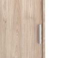 Naia Wardrobe - 2 Door - 3 Drawer - Oak
