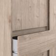 Naia Wardrobe - 2 Door - 3 Drawer - Oak