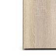 Space Wardrobe - 2 Door - 3 Drawer - Oak