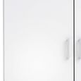 Space Wardrobe - 2 Door - White