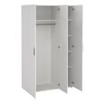 Pepe Wardrobe - 3 Door - White