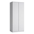 Fribo Wardrobe - 2 Door - White