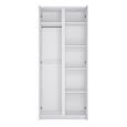 Fribo Wardrobe - 2 Door - White