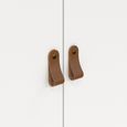 Barcelona Wardrobe - 2 Door - White