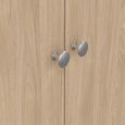 Madrid Wardrobe - 3 Door - Jackson Hickory Oak