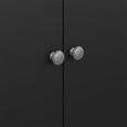 Madrid Wardrobe - 2 Door - Black