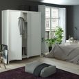 Madrid Wardrobe - 3 Door - White