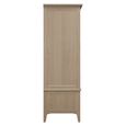 Ennis Wardrobe - 2 Door 1 Drawer - Natural Matt Lacquered