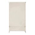 Paisley Wardrobe - 2 Door - 1 Drawer - Cream Painted