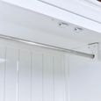 Paisley Wardrobe - 3 Door - 2 Drawer - White Painted