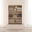 Alice Springs Wardrobe - 2 Door - 1 Drawer - Sand