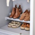 Chantilly Wardrobe - 2 Door - Grey Painted - Wood