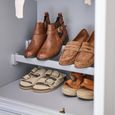 Chantilly Wardrobe - 3 Door - 3 Drawer - Grey Painted - Wood