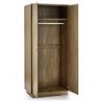 Ingrid Wardrobe - 2 Door - Natural - Oak