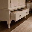 Camille Double Wardrobe - 2 Door - 1 Drawer - French Style - Ivory