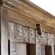 Aibonito Wardrobe - 2 Door - Hand Carved - Mango Wood
