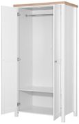 Arthur White 2 Door Wardrobe