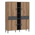Arundel Oak Effect 4 Door Wardrobe