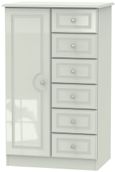 Balmoral Cashmere 1 Door Midi Wardrobe