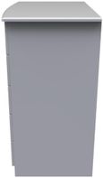 Bella Grey 1 Door Midi Wardrobe