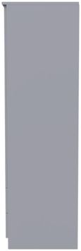 Bella Grey 2 Door 2 Drawer Double Wardrobe